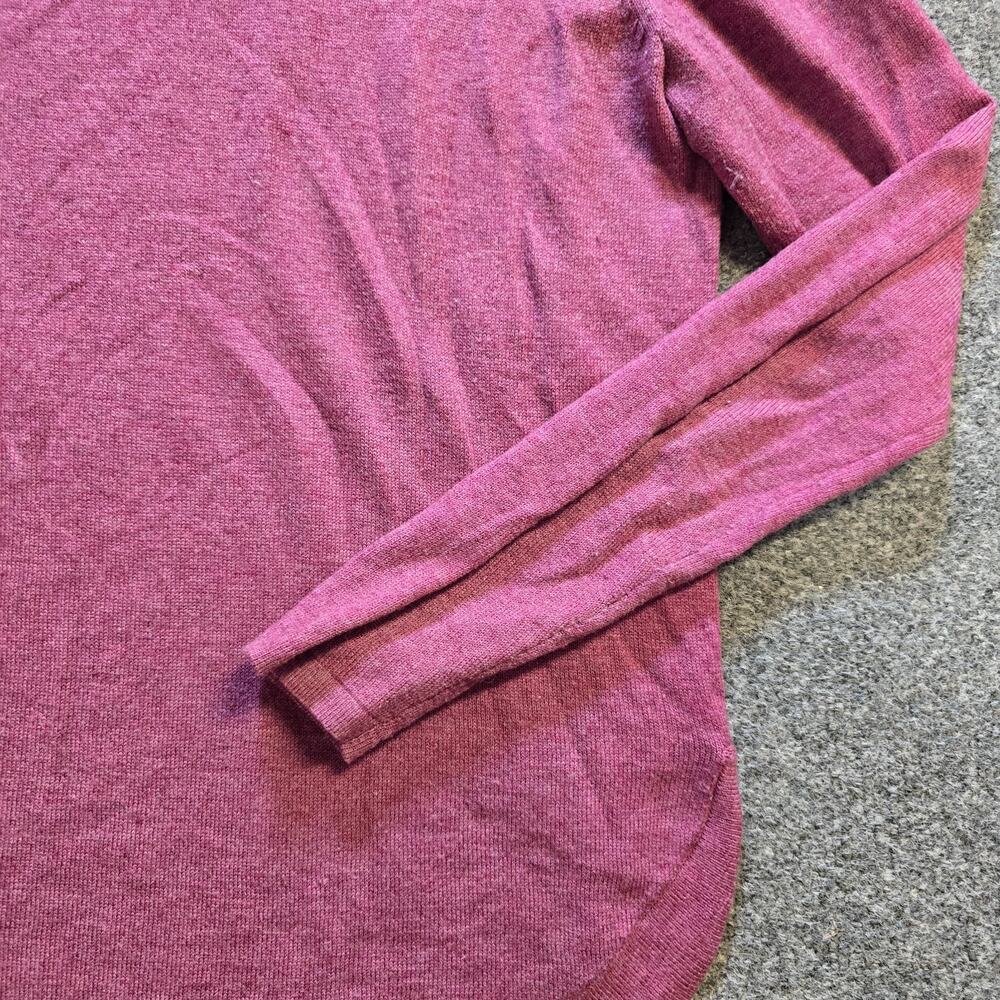 Fat Face Sweater Women Size 4 Pink Purple Wool Blend Long Sleeve Capsule Casual - Picture 3 of 9